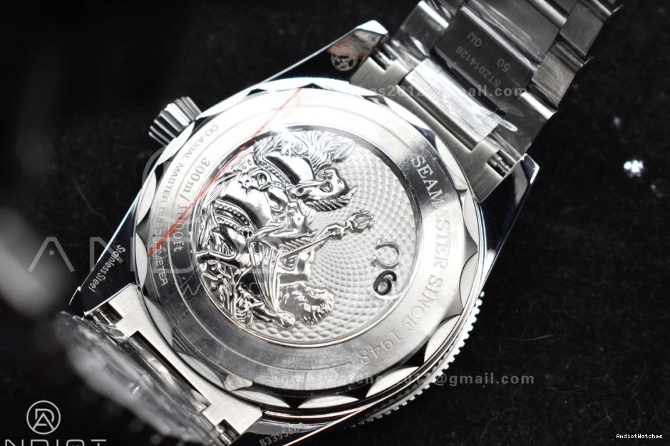 A8912 SS 1063 VSF Blue Super Dial Seamaster Edition 300 Clone Tailored 1:1 on Best Bracelet Heritage 0929